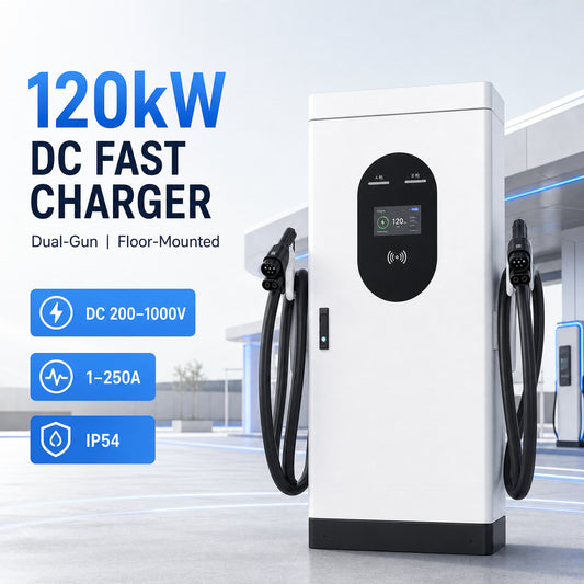 Borne DC 120 kW – Vue principale hero