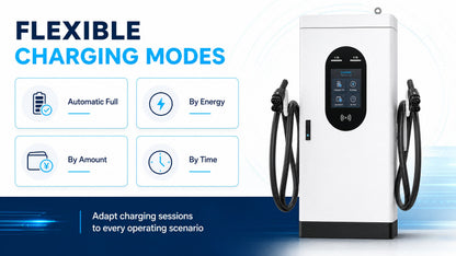 Borne DC 120 kW – Modes de charge