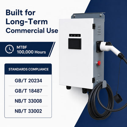 Chargepro Borne DC 40 kW – Normes GB/T, NB/T, MTBF 100 000h, usage commercial
