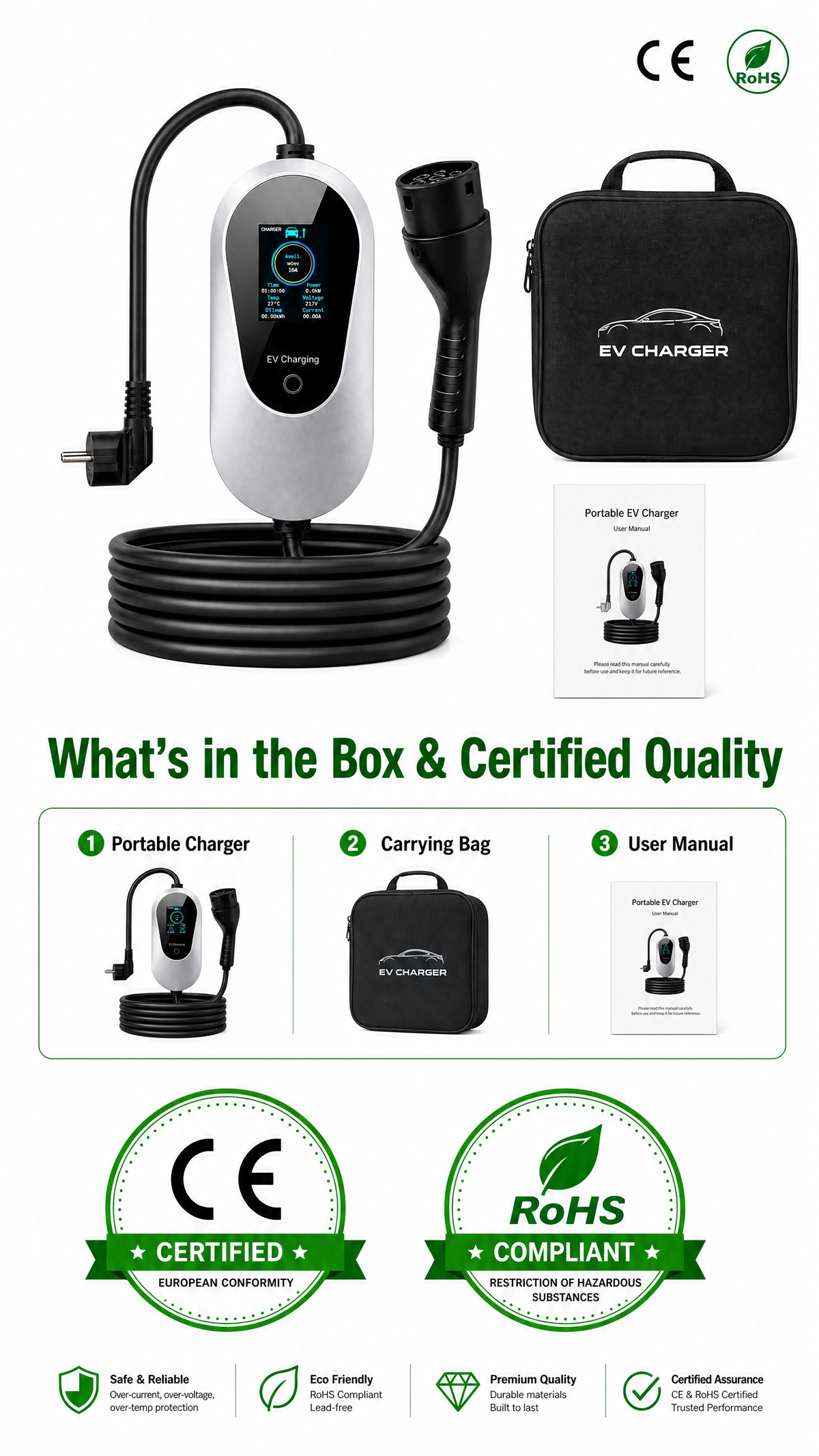 Chargepro Borne Plug & Play 3,5 kW